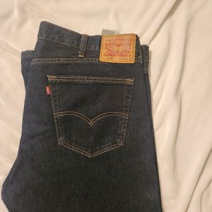 Dark Blue Levi's 505